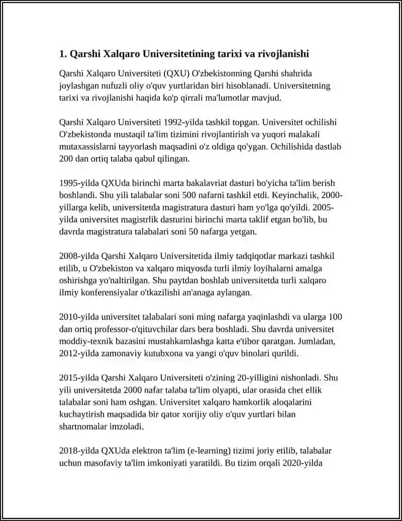 QARSHI XALQARO UNIVERSITETI 3