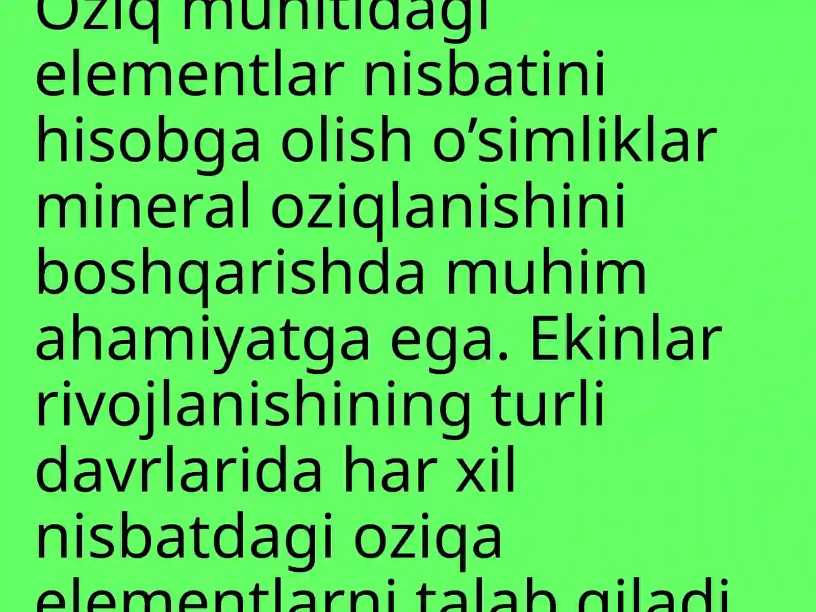 TUPROQSHUNOSLIK VA AGROKIMYO 3