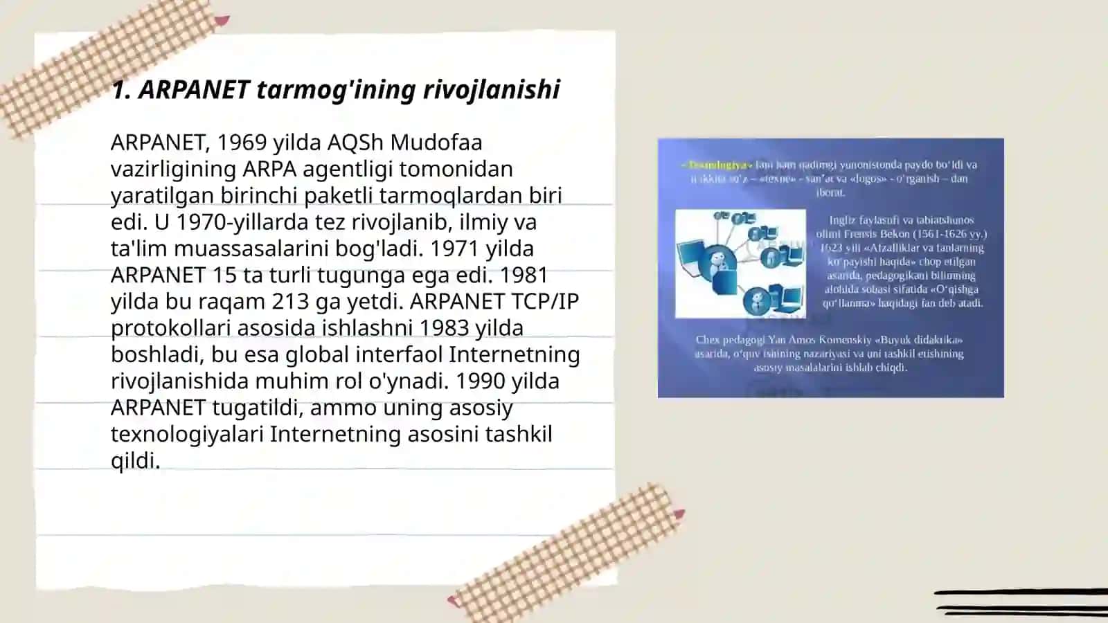 ARPANET tarmog'ining rivojlanishi 3