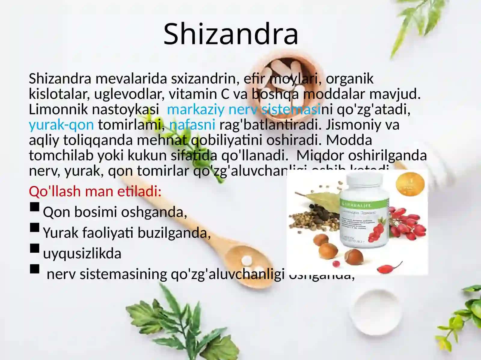 ORGANIZMNING UMUMIY TONUSINI OSHIRUVCHI MODDALAR 3
