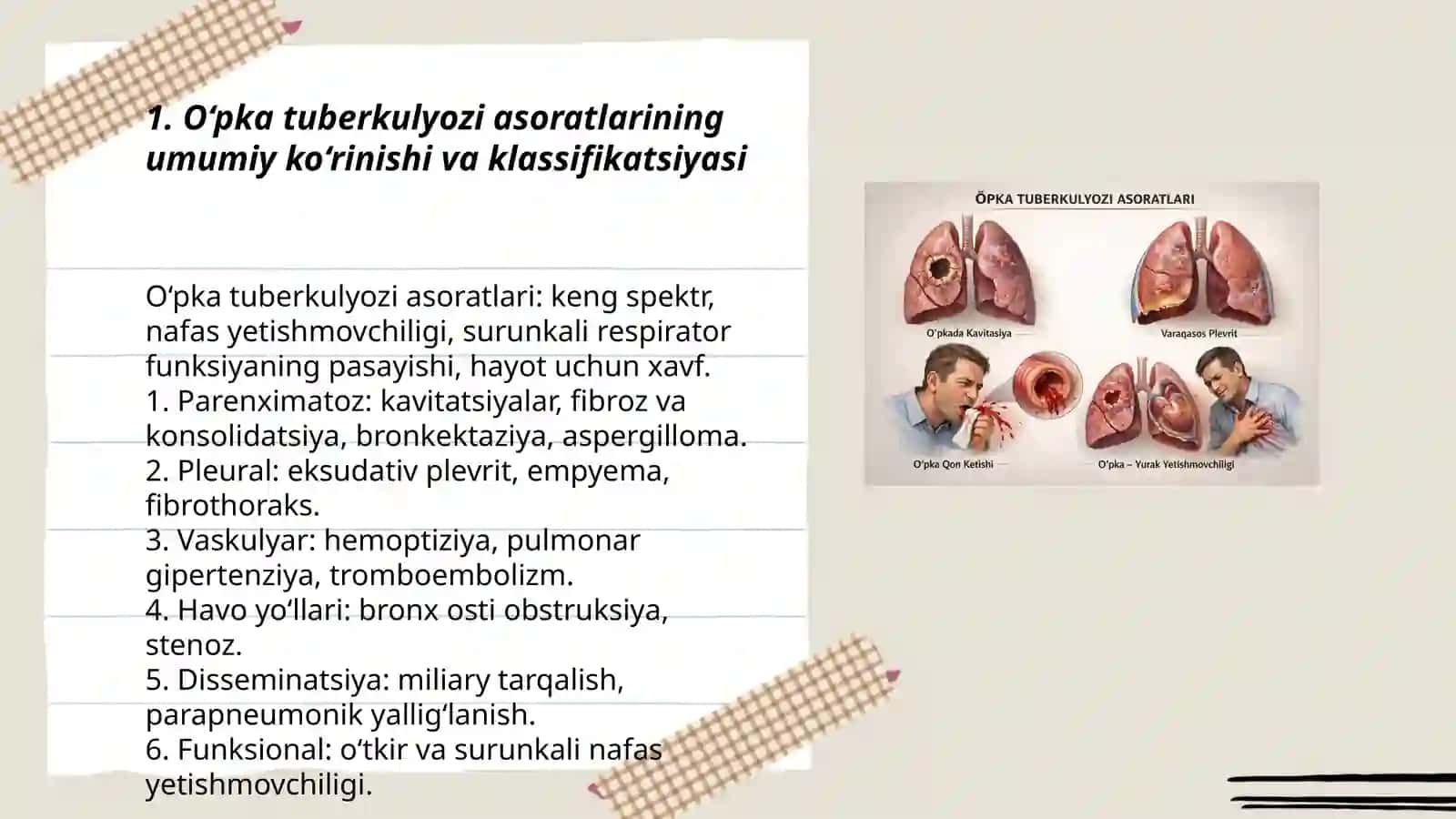 O‘pka tuberkulyozi asoratlari 3