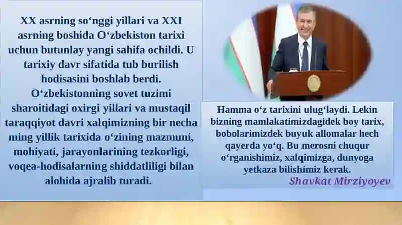 O’zbekistonning yangi tarixi 3