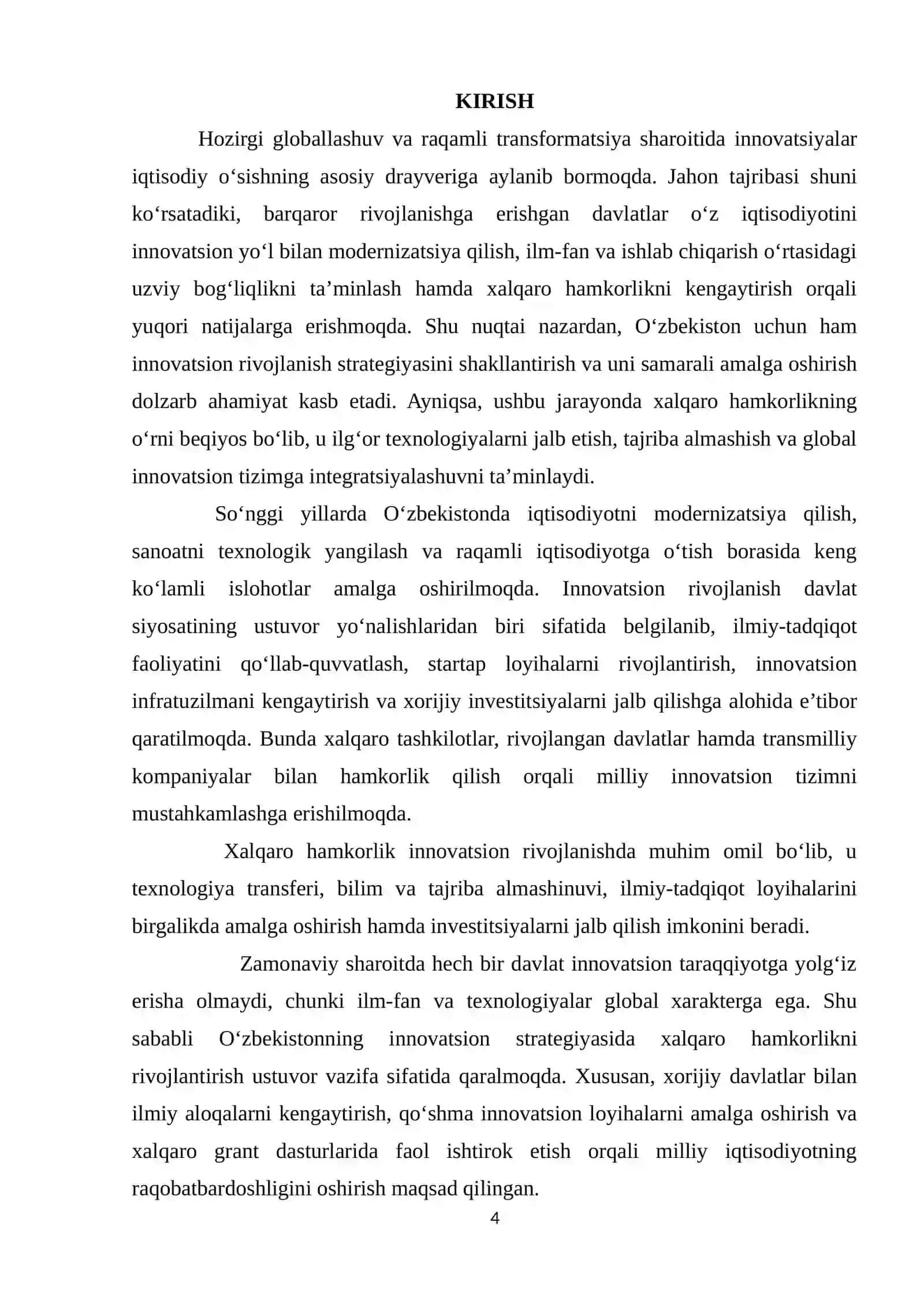 Innovatsion hamkorlik va texnologik transfer siyosati 3