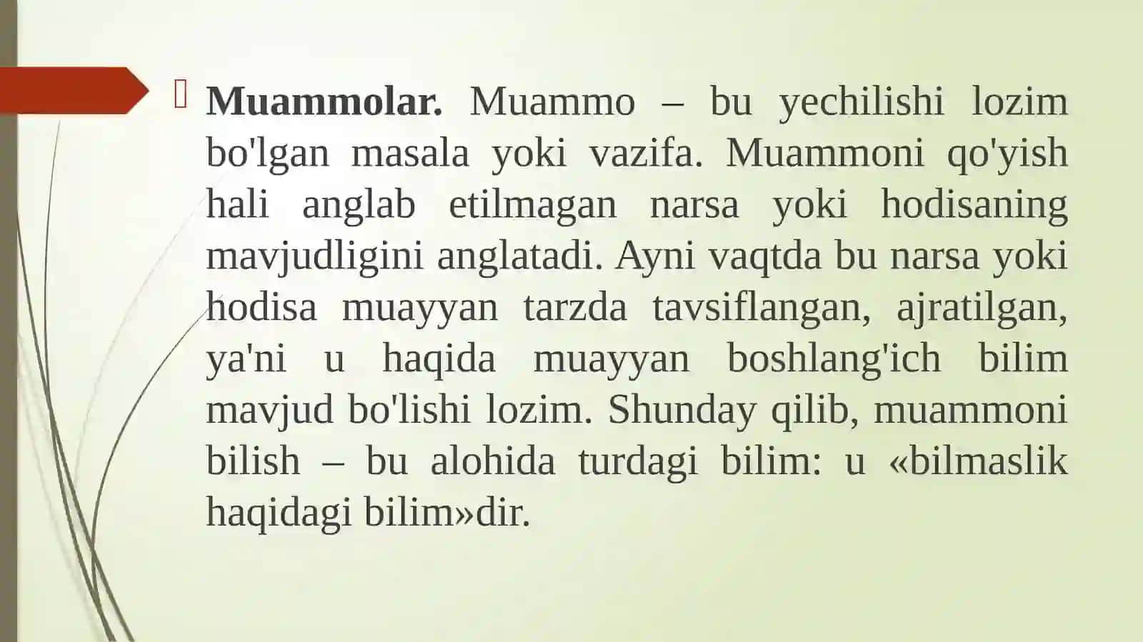 Ilmiy tadqiqot yo'nalishini tanlash va ilmiy muammo 3