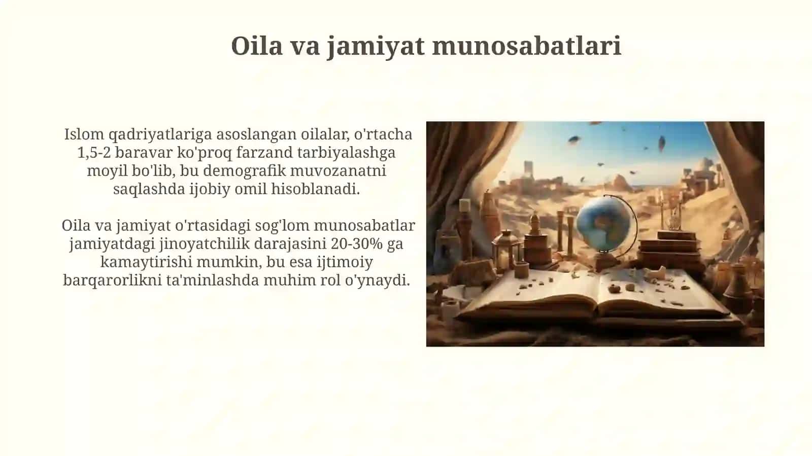 Islom qadriyatlari va bilimining hozirgidavrdagiahamiyati 3