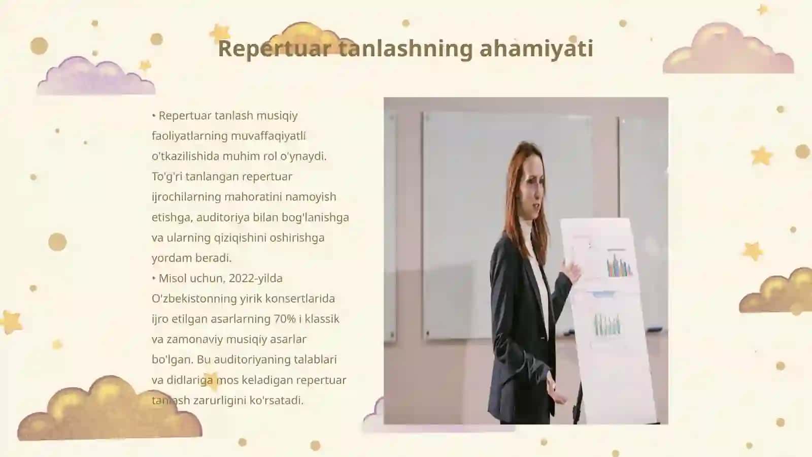 Musiqiy faoliyatlar uchun repertuar tanlash 3