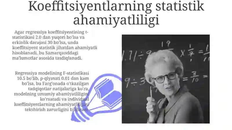 Regressiya Koeffitsiyentlarining Ahamiyati 3