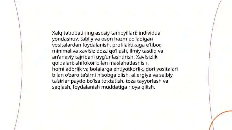 Salomatlikni saqlashda xalq tabobatidan foydalanish yo‘llari 3