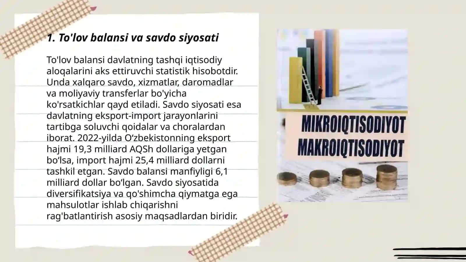 Zamonaviy makroiqtisodiyotning asosiy yo'nalishlari 3