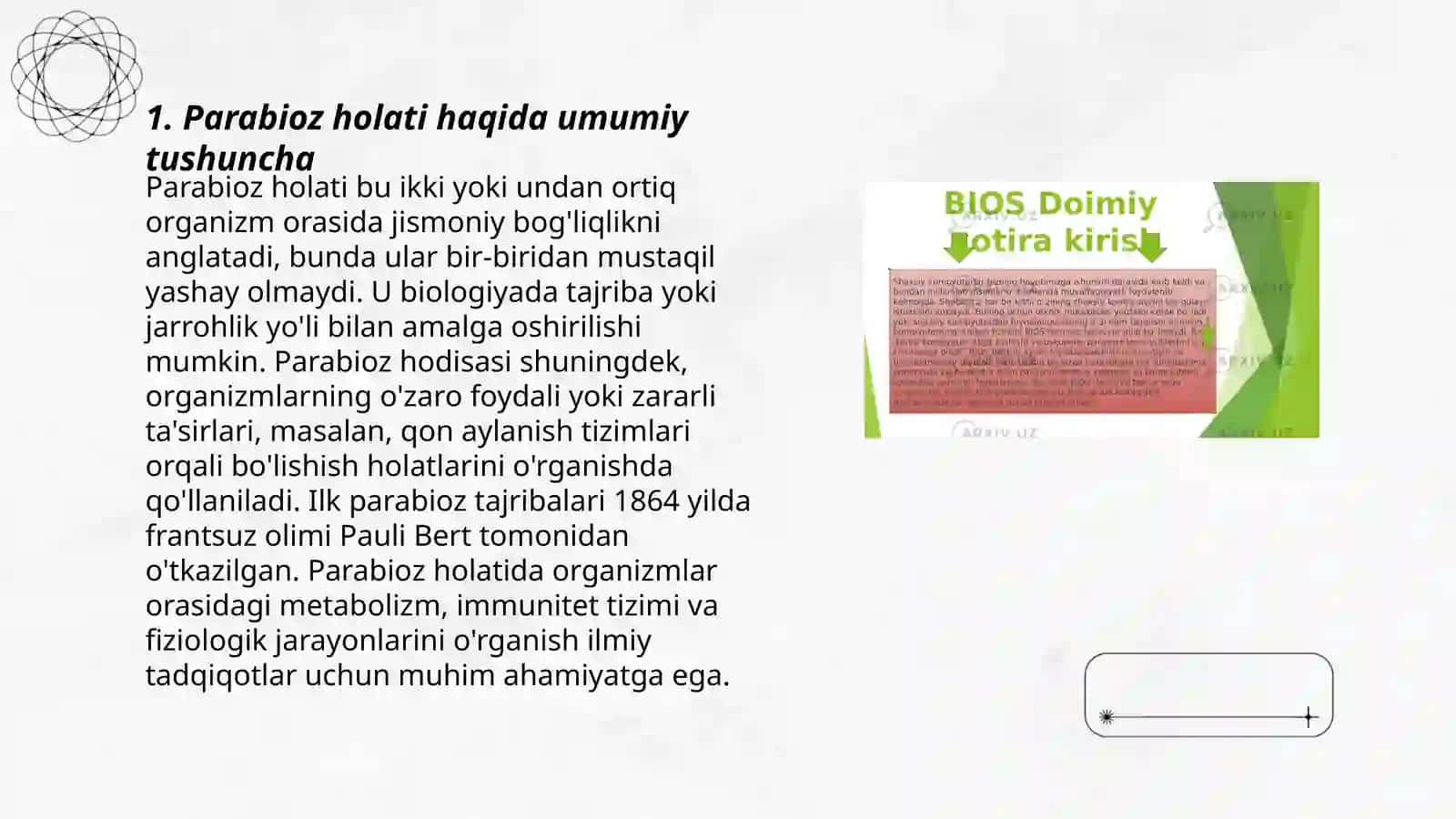 Parabioz holati haqida umumiy tushuncha 3