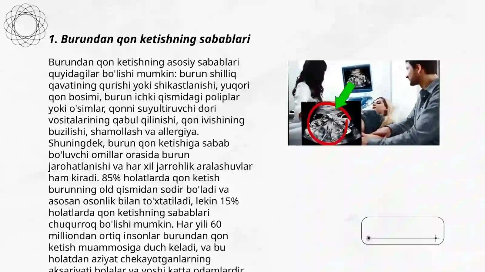 Burundan qon ketish etiologiyasi, klinikasi, tashxislash va davosi 3
