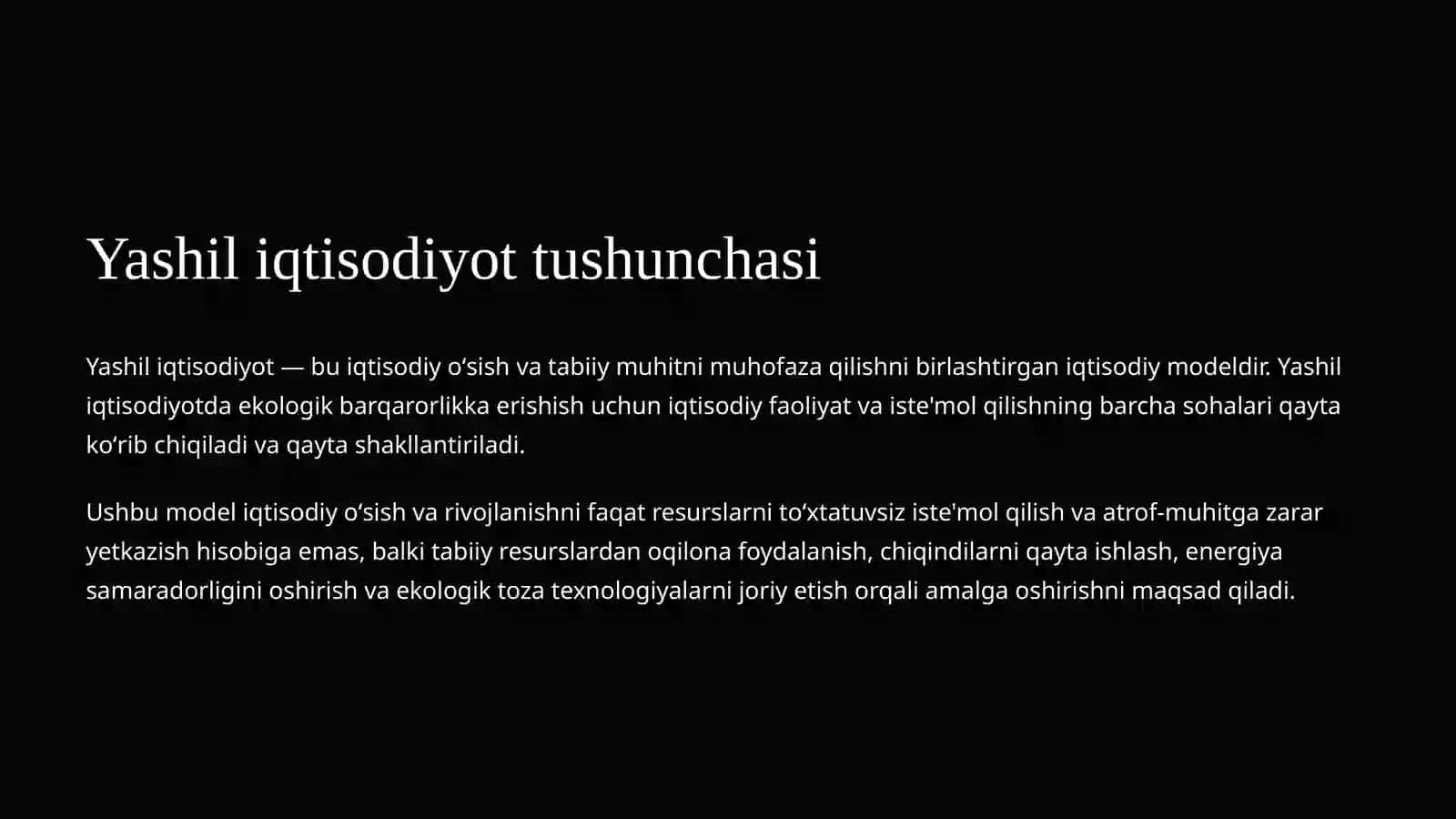 Germaniyada Yashil Iqtisodiyotga Oʻtish 3
