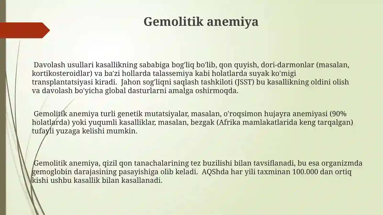 Gemolitik anemiya 3