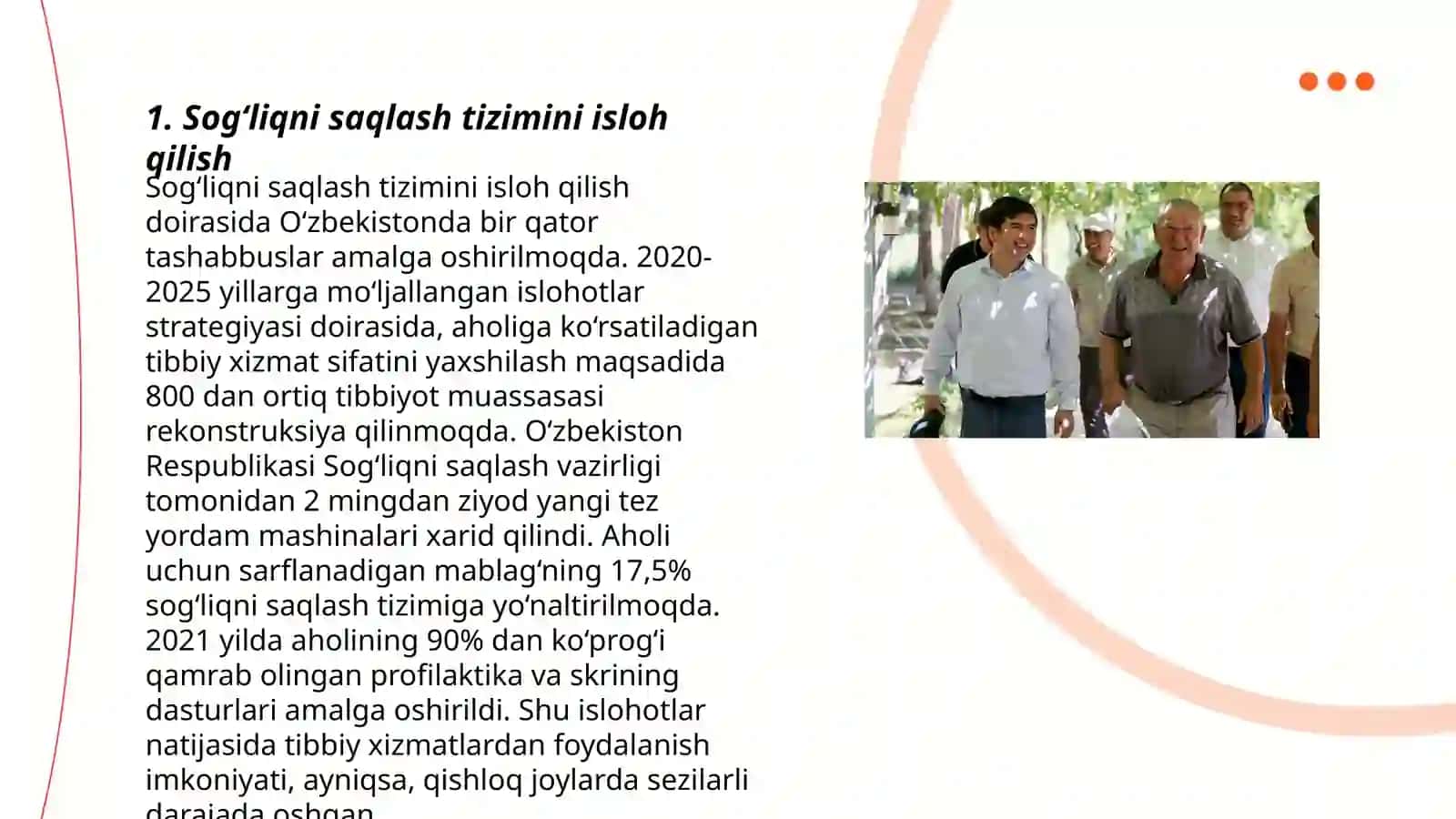 Sog‘liqni saqlash tizimini isloh qilish 3
