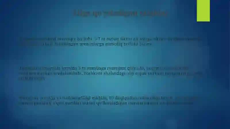 O’quvchilar nutqiga qo’yilgan talablar 3