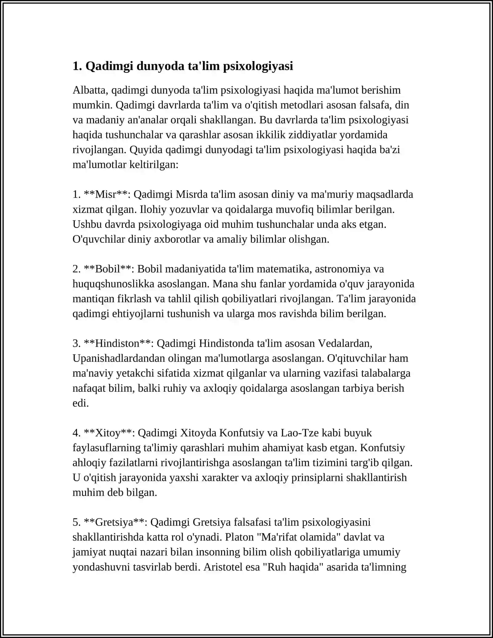 PEDAGOGIK PSIXOLOGIYANING YUZAGA KELISH TARIXI 3