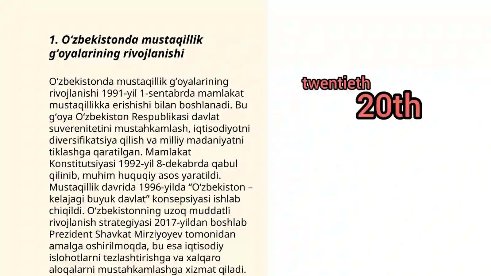 Oʻzbekistonda mustaqillik gʻoyalarining tarixiy asoslari 3