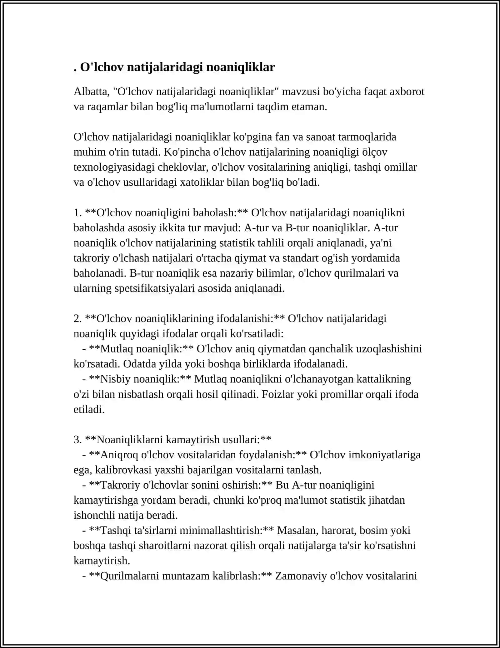 BAHOLASH JARAYONIDA UCHRAYDIGAN XATOLIKLAR VA ULARNING KELIB CHIQISHI 3