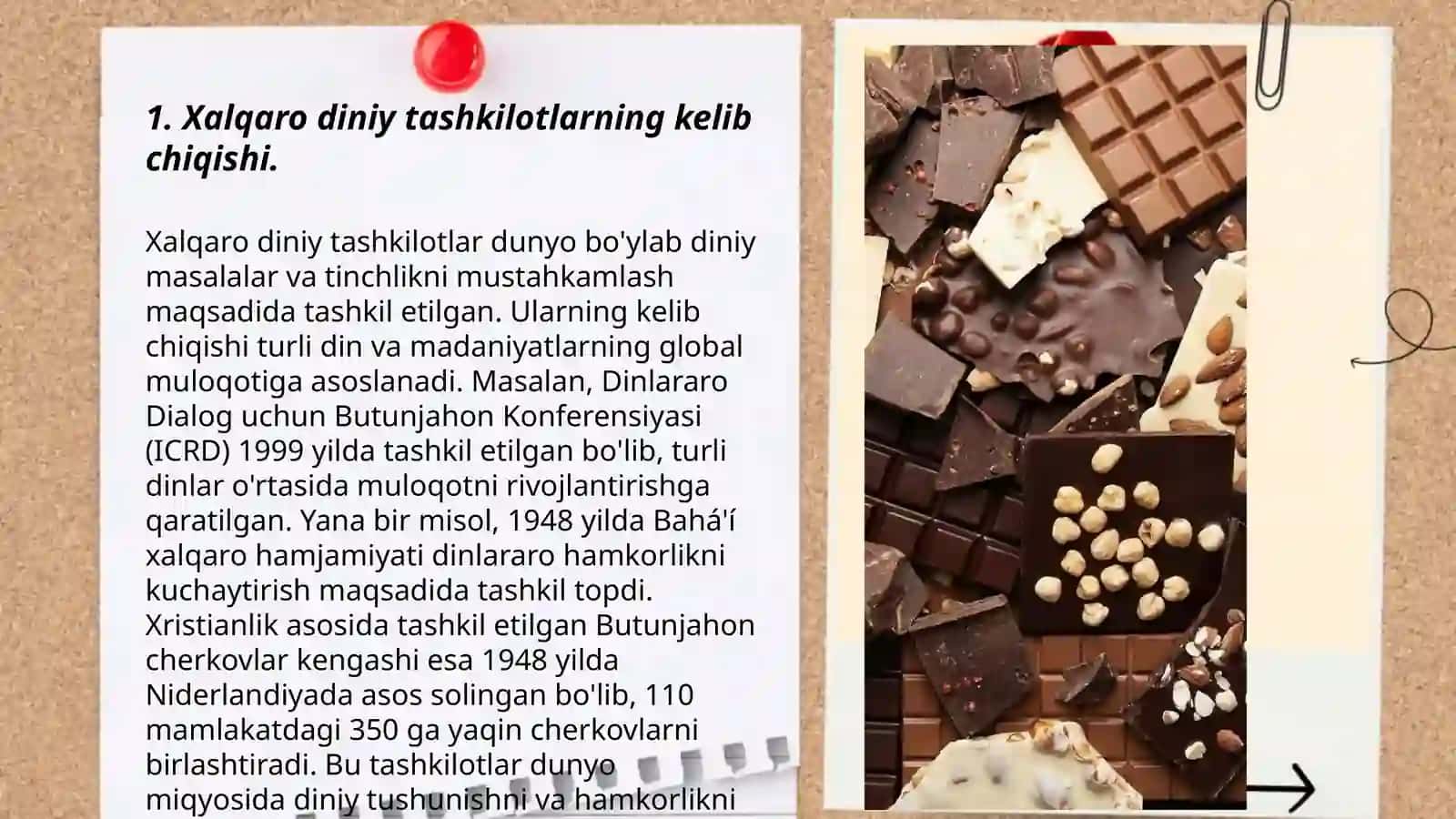 Xalqaro diniy tashkilot faoliyatining tarixi va ularning barqaror rivojlanish maqsadlariga erishishdagi ahamiyati 3