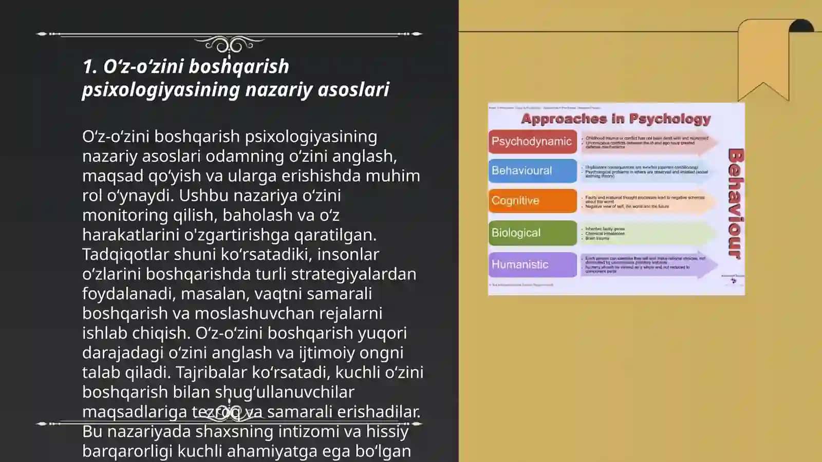 Oʻz-oʻzini boshqarish psixologiyasi 3