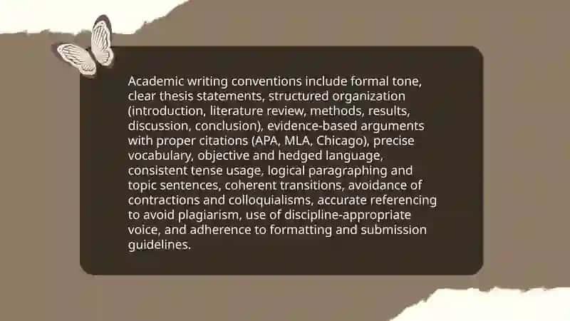 Academic writing 3