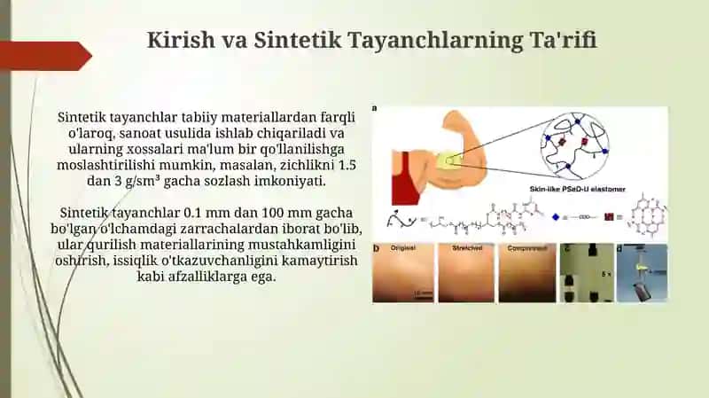 Sintetik tayanchlarning fizik-mexanik xossalari 3