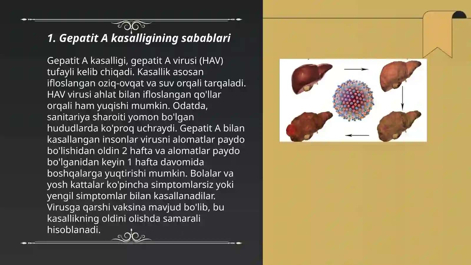 Gepatit A kasalligi haqida 3