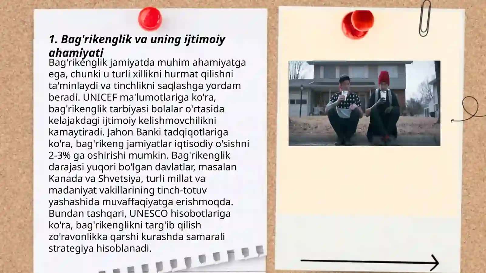 Bag'rikenglik tinchlik totuvlik sari bir qadam 3