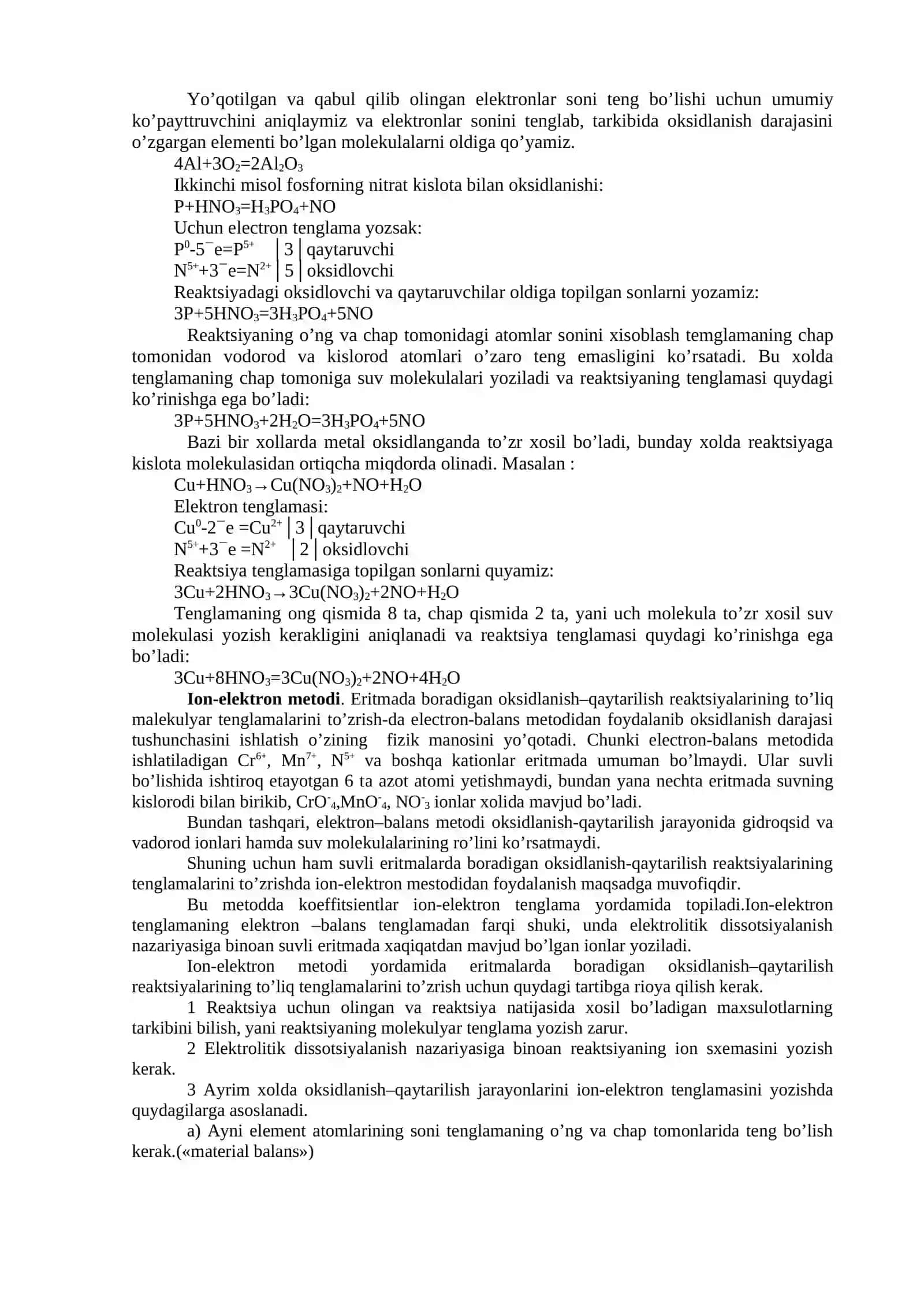 Oksidlanish-qaytarilish jarayonlari Tabiatda oksidlanish-qaytarilish rеaktsiyalarining roli 3