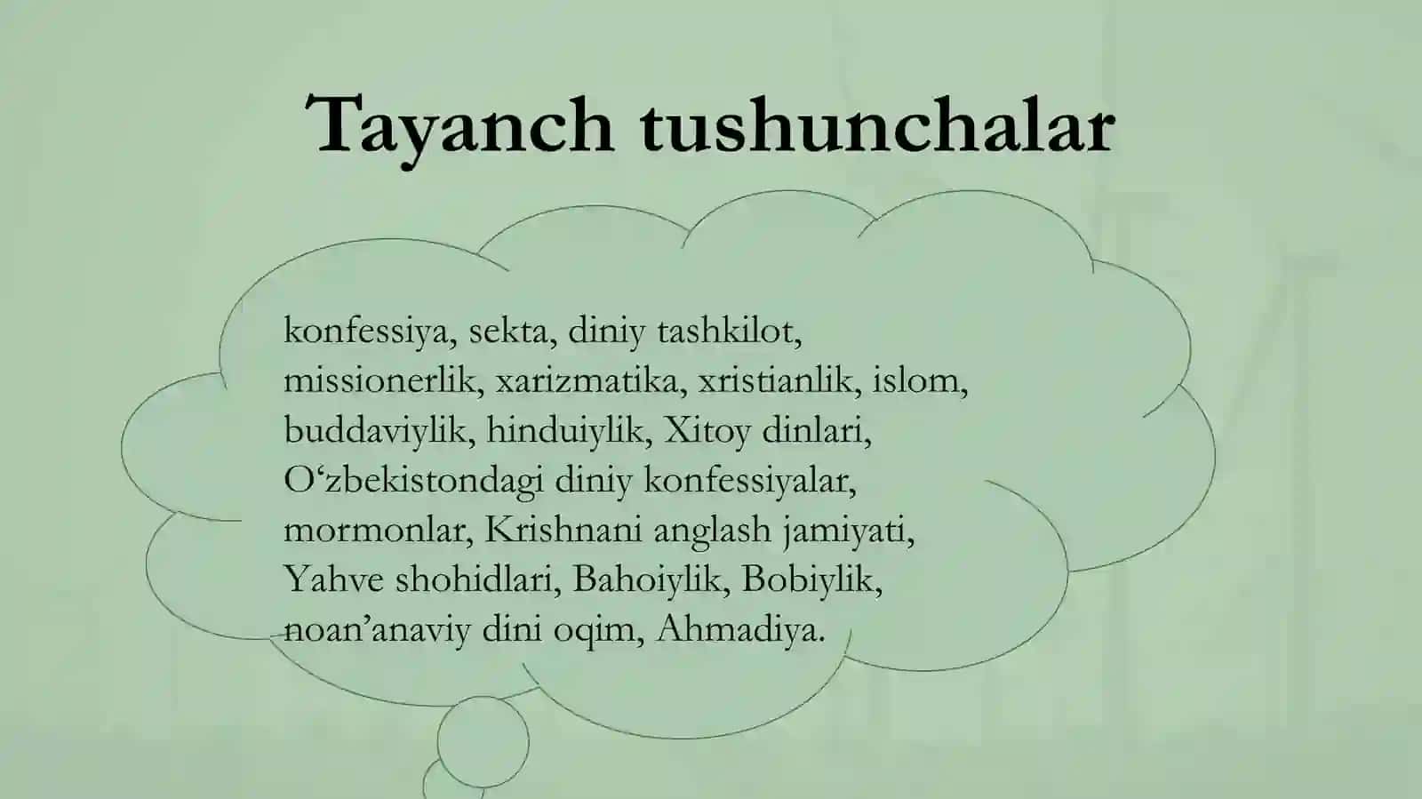 11 YANGI DINIY HARAKATLAR VA SEKTALAR 3