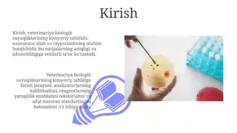 Veterinariya biologik suyuqliklarining kimyoviy tahlili 3