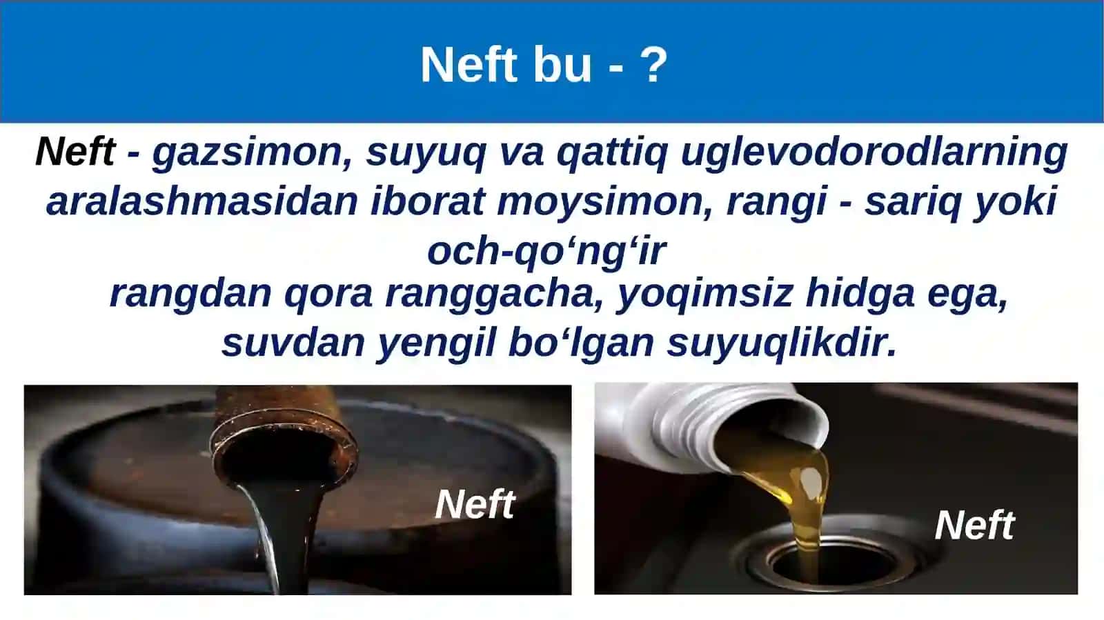 Uglevodorodlarning tabiiy manbalari.Neft va neftni qayta ishlash. Kreking 3