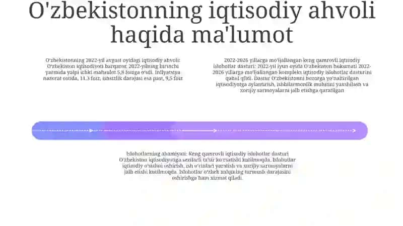 O‘Zbekistonda Keng Ko‘Lamli Iqtisodiy Islohotlar Dasturi 3
