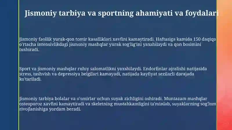 Jismoniy tarbiya va sportni targ’ibot va tashviqot qilish 3