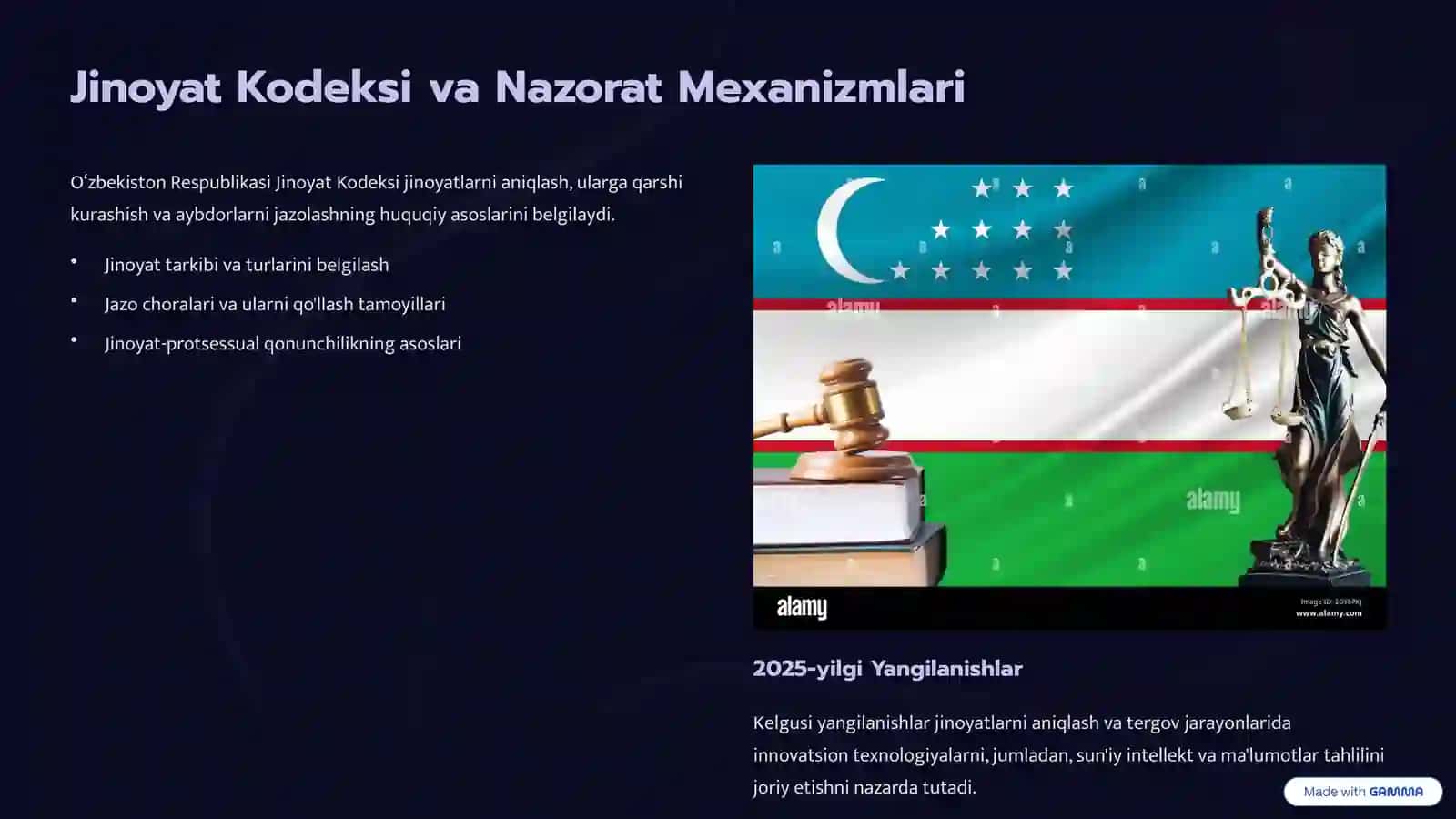 Jinoyatchilikka Qarshi Kurashuvchi Organlar Tomonidan Qonunlarning To‘g‘ri Amalga Oshirilishi Nazorati 3