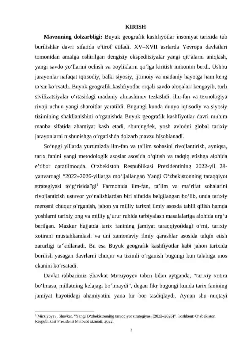 BUYUK GEOGRAFIK KASHFIYOTLAR VA UNING TARIXIY AHAMIYATI 3