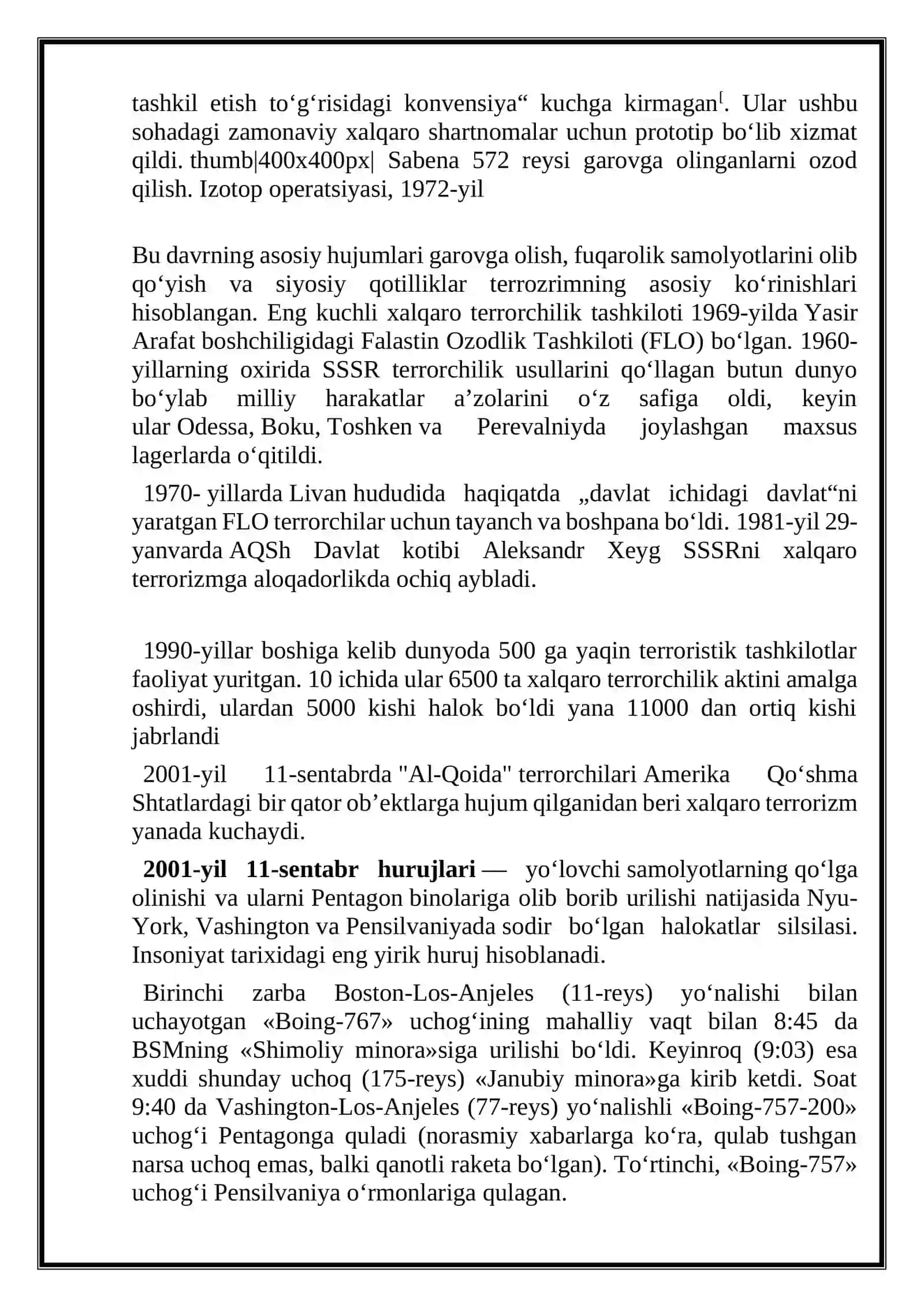 Xalqaro terrorizm va terrorchilik tashkilotlari 3