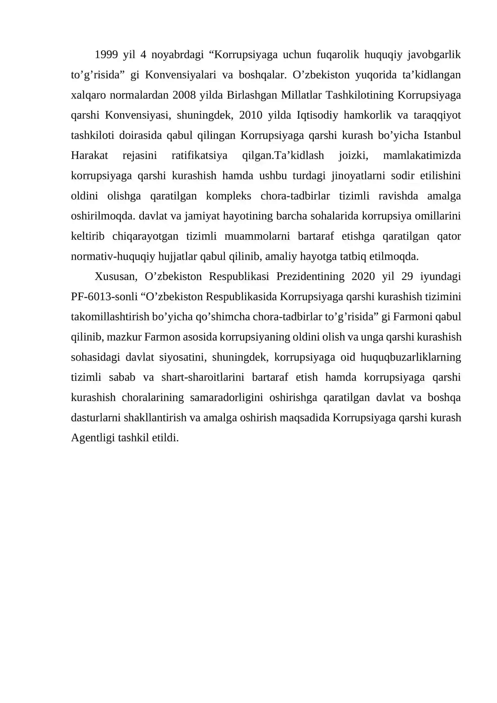 O‘zbekistonda korrupsiyaga qarshi kurash mexanizmlari 3