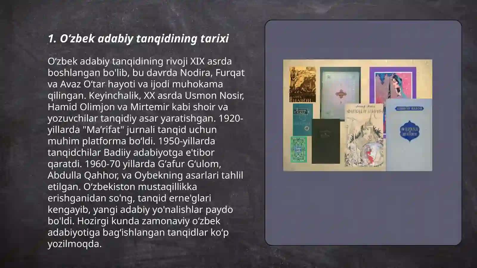 Oʻzbek adabiy tanqidi.Antologiya 3