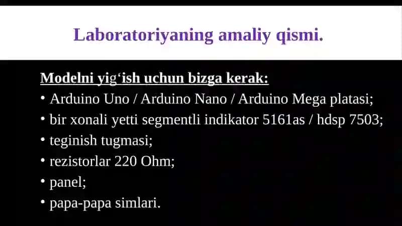 Yettisegmentli bittaraqamlik ko‘rsatkich 3
