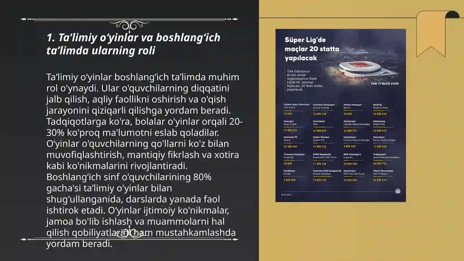 Boshlangʻich taʼlim fanlarini oʻqitishda taʼlimiy oʻyinlarning ahamiyati.Kyes- stadi usulining oʻziga xosligi 3