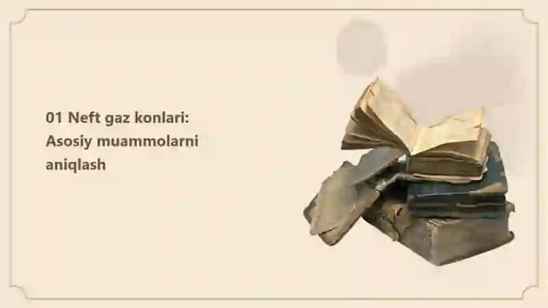 Neft gaz konlarini ishlash muammolarini optimallashtirish 3