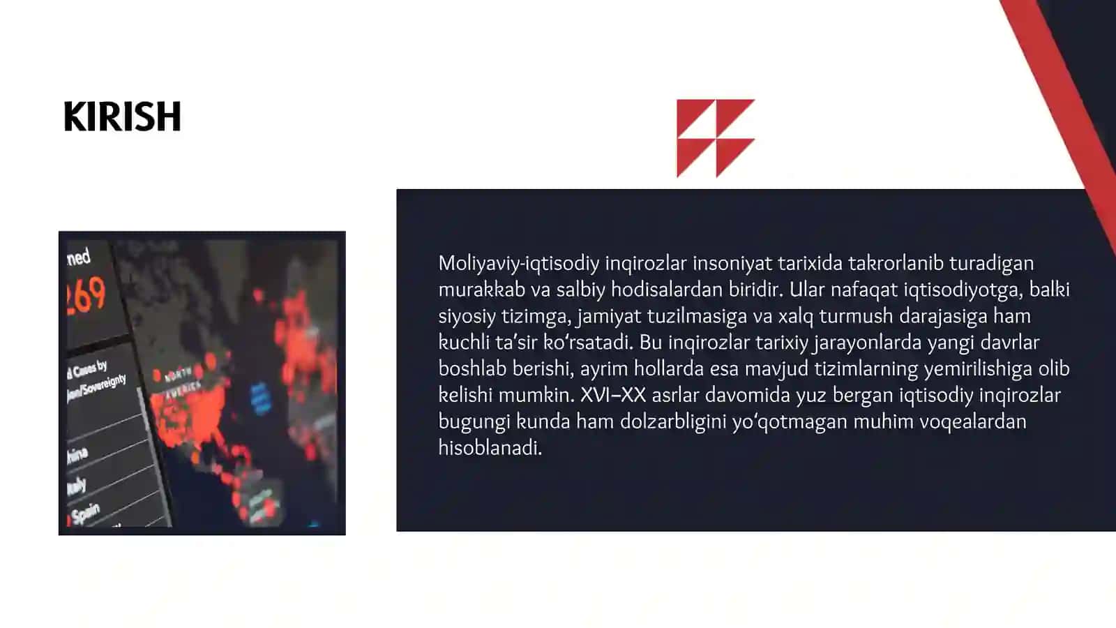 XVI-XX asrlardagi moliyaviy- iqtisodiy inqirozlar 3