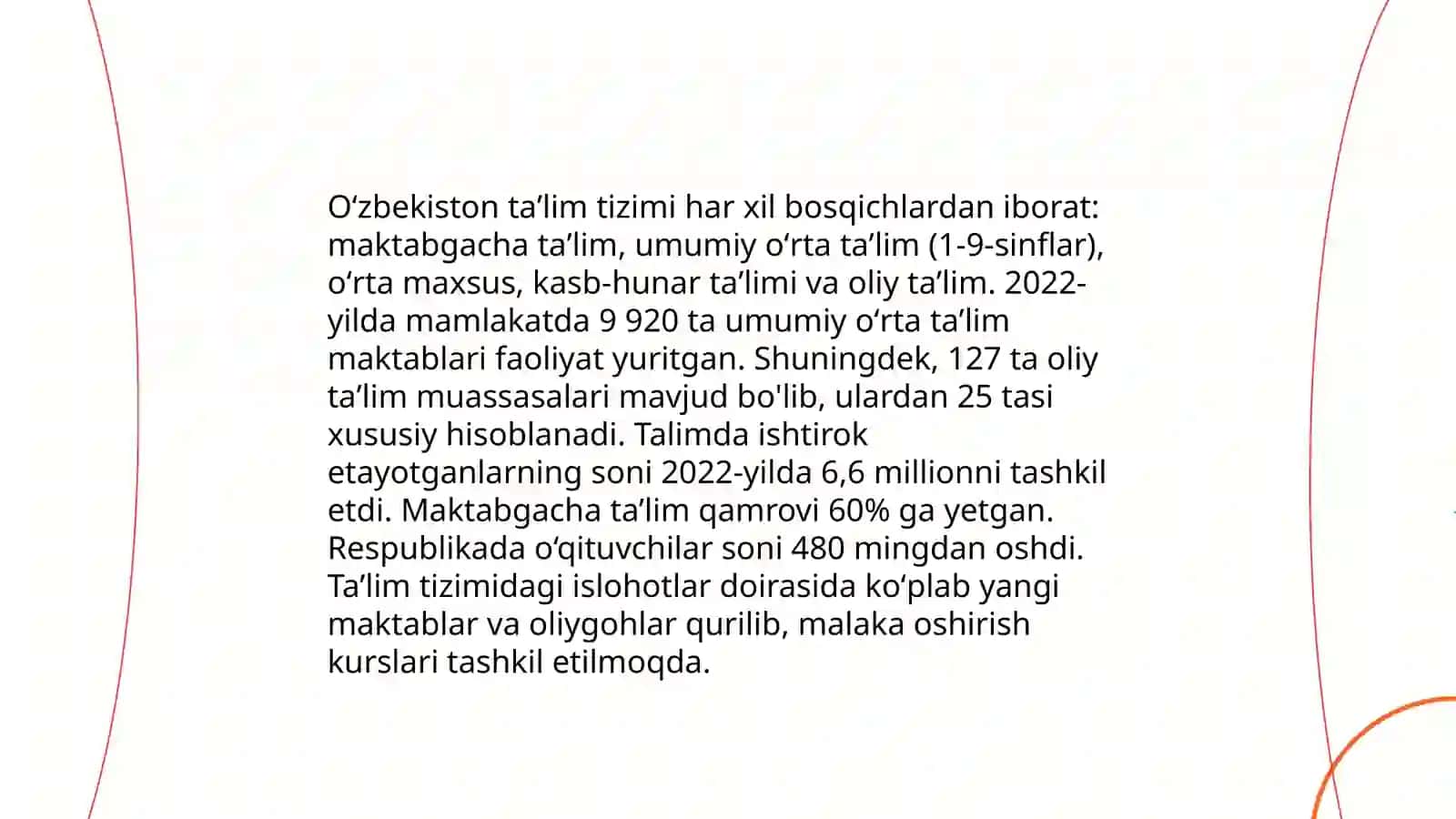 Oʻzbekiston Respublikasi taʼlim tizimi 3