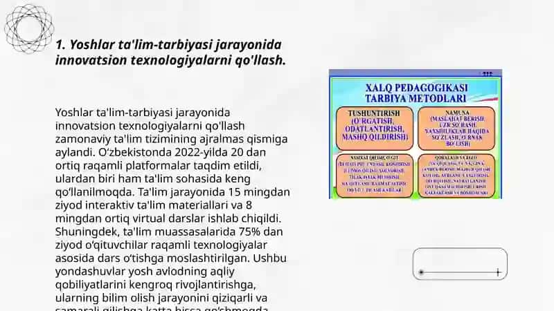 Yoshlar ta'lim-tarbiyasi muammolarini tadqiq etishning ilmiy pedagogik metodlari 3