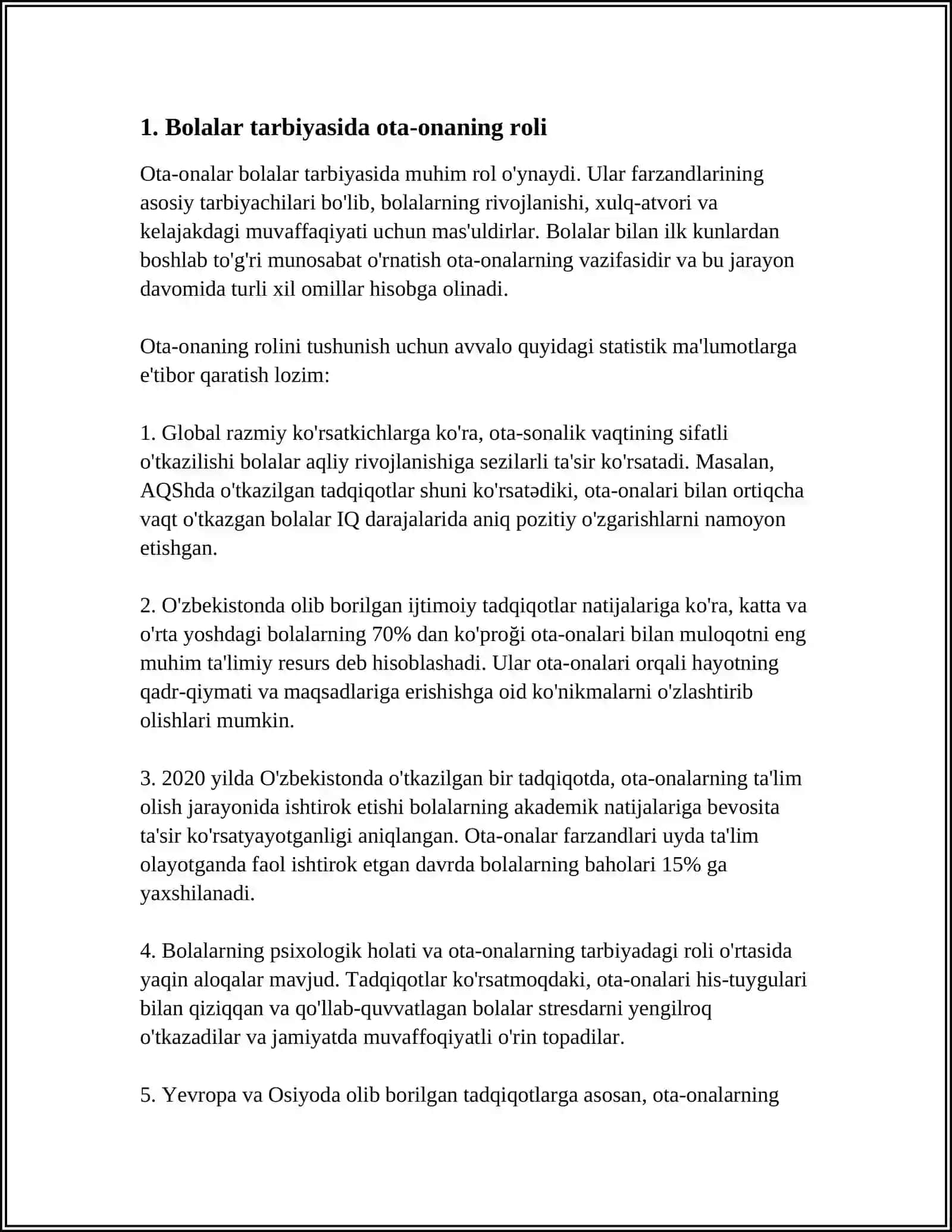 OTA ONALAR BILAN GURUH VA UMUMIY MAJLISLAR SAVOL JAVOB KECHALARI ANJUMANLAR SHANBALIKLAR ÕTKAZISH 3