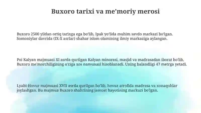 Buxoroshahrivatarixiyobidalari 3