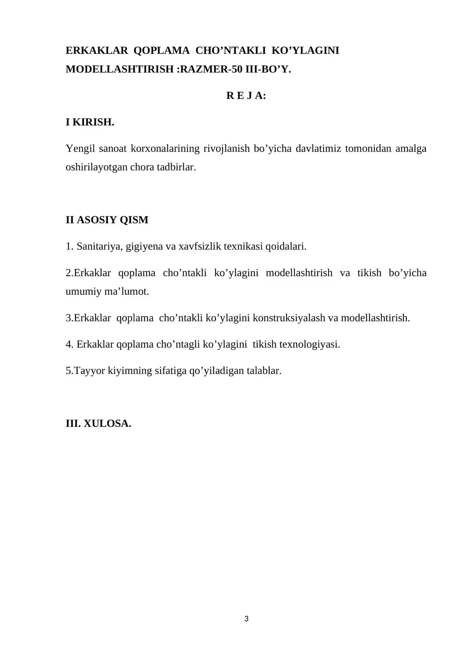 Erkaklar qoplama cho’ntakli ko’ylagini modellashtirish 3