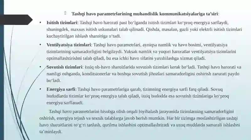 Muhandislik kommunikatsiyalari 3