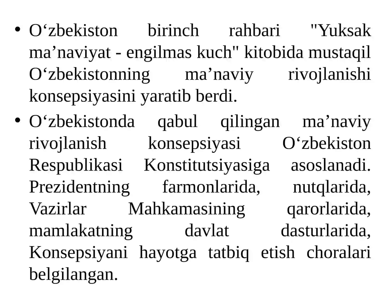 Ma’naviy rivojlanish konsepsiyasi 3